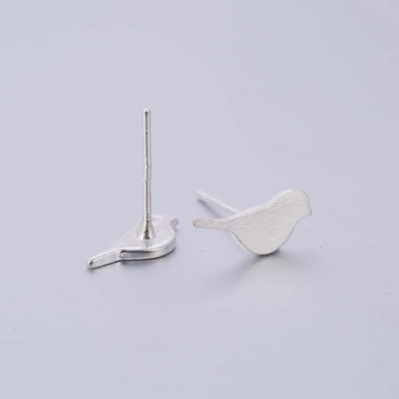 NEW!💙💎ADORABLE!💍LITTLE BIRDS!💎💙SILVER PLATED! - Picture 4 of 8